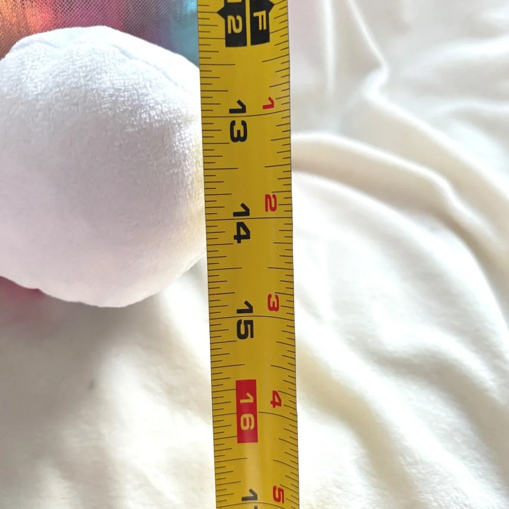 Hello Kitty Plush Backpack Sanrio Pink Iridescent Rainbow Mini Backpack NWT